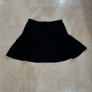 BCBGMaxAzria Black Skater Skirt